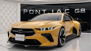 First Look at the 2025 Pontiac G8 A Modern Classic [upl. by Eniamrej85]