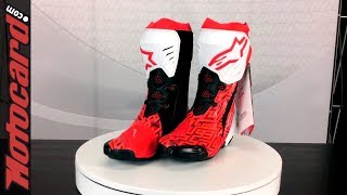 Unboxing Alpinestars Supertech R Marc Márquez 2017 boots [upl. by Shaikh5]