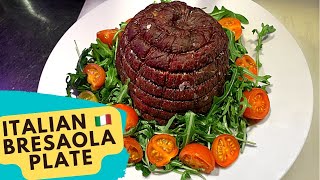 How to Garnished  italian Cured Meat Plate  Bresaola  rucola  grana sl panini vlog food recipe [upl. by Mira]