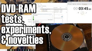 DVDRAMifications experiments and other goodies relating to DVDRAM [upl. by Helbona188]