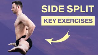 The New Method On 3 Key Exercises For The Side Split [upl. by Ora]