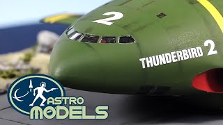 Thunderbird 2  Astro Models Premium Edition Prebuilt amp Painted Aoshima Model  1350 Scale [upl. by Anaytat2]