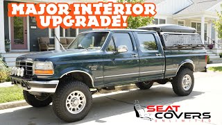 The OBS Ford Gets a Leather Interior Upgrade [upl. by Adnara]