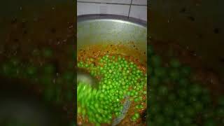 No onion no garlic matar paneer recipe  short viralvideo paneerrecipe merirasoimerishan [upl. by Akeimahs646]