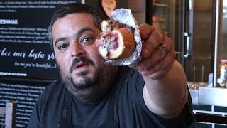 Eric Greenspans Epic Kosher Brisket Sandwich [upl. by Sadirah]