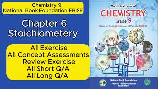 CHEMISTRY 9 UNIT 06  STOICHIOMETERYAll Exercise Concept Assessment Review Short and Long QA [upl. by Emyam713]