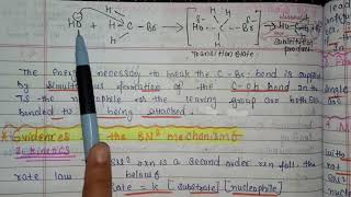 Substitution nucleophilic UnimolecularSn1 amp Substitution nucleophilic BiomolecularSn2 Mechanisms [upl. by Shabbir626]