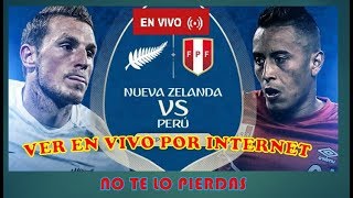 PERU VS NUEVA ZELANDA EN VIVO 1511 2017  No te lo pierdas—Todos los horarios [upl. by Eleaffar894]