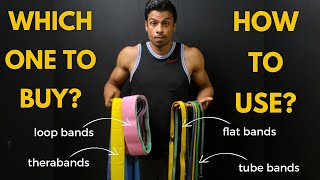 Resistance Bands  How To Choose amp Exercise With Them HINDI [upl. by Fenton]