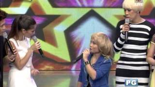 Charice sings hit song on Showtime [upl. by Huan761]