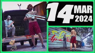 The Gun Van location amp Street Dealers today March 14 2024 in GTA 5 NO RAILGUN this week [upl. by Aranahs]