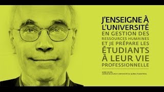 Henri Lelion chargé de cours à lUniversité du Québec à Montréal [upl. by Nevaed]