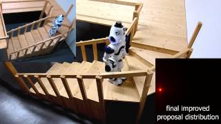 NAO humanoid climbing a full spiral staircase autonomously [upl. by Eimia209]