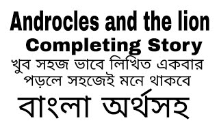 Completing Story Androcles and the lion  A Slave of Rome  Story Writing for Students All Class [upl. by Tenej]