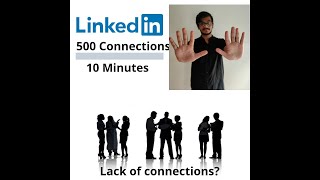 How to get 500 Connection on LinkedIn in just 10 Minutes LinkedIn hacks2020 [upl. by Siroval]