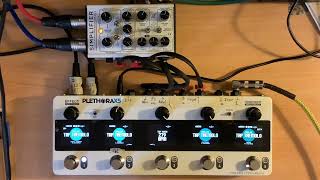 Tap Tremolo Test Board  TC Electronic Plethora X5 with Simplifier MK2 [upl. by Talich999]