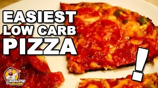 EASY LOW CARB PIZZA  Fast Keto Pizza Recipe  Staycation Vacation [upl. by Ogu]