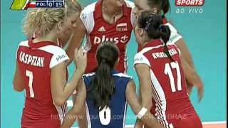 Brazil vs Poland  YELTSIN CUP 2011 [upl. by Llerreg]