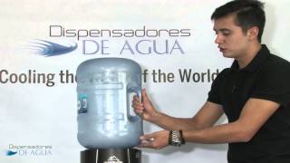 DISPENSADORES DE AGUA CAMBIO DE BOTELLON [upl. by Inatsed]