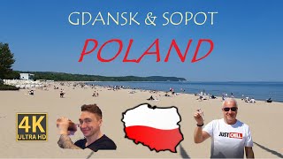 Gdansk and Sopot  Poland in 4K [upl. by Eceirtal]