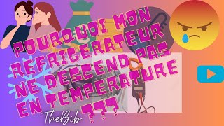 Pourquoi mon réfrigérateur ne refroidit pas 🤔🤔🤔😭 [upl. by Bautista386]