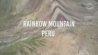 Rainbow Mountain Peru  Most Colorful Place  Travel  Explore Edge [upl. by Ayidan]