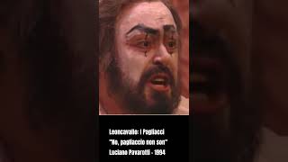 whodiditbetter lucianopavarotti vs placidodomingo pagliacci No pagliacco non son opera tenor [upl. by Leahcar]