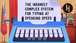 How Stenographers Type at 300 Words Per Minute [upl. by Gorlin]