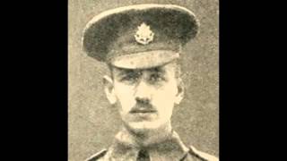 British soldier Edward Dwyer sings quotWere Here Because Were Herequot 1916 [upl. by Annabel]