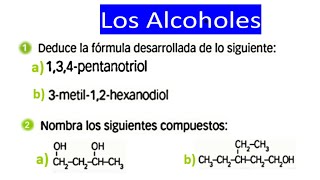 ¿COMO REALIZAR LA FORMULA DESARROLLADA DE UN PENTANOTRIOL Y UN HEXANODIOL [upl. by Emerson131]