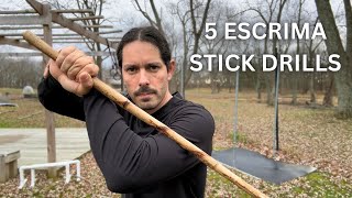 5 Drills to Make You A Better Escrima Stick Fighter [upl. by Nitsirt]