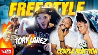 TORY amp Adin 🔥🔥  Tory Lanez Make It Clap Freestyle COUPLE REACTION [upl. by Arbrab]