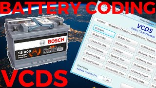 AUDIVW BATTERY CODING USING VCDS UDS Protocol [upl. by Naujahs456]