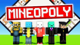 El MEJOR MAPA para JUGAR MONOPOLY con AMIGOS en Minecraft [upl. by Shandee]