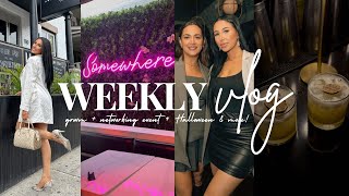 weekly vlog maintenance routine  networking event  Halloween amp more  itsactuallyak [upl. by Nehepts48]