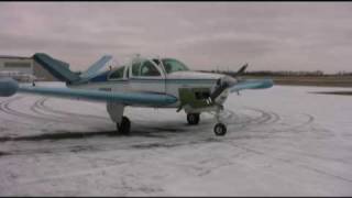 Starting a 1961 Beechcraft N35 Bonanza for the first time in 5 years [upl. by Flanna]