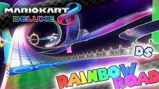 DS Rainbow Road by Hellothere  Mario Kart 8 Deluxe 4k [upl. by Emelia]