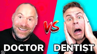 Doctor VS Dentist Challenge Who’s SMARTER [upl. by Ysnat122]