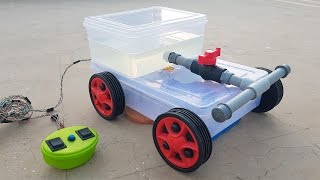 How to Make a Floor Cleaning Machine  Remote Controlled [upl. by Cecelia362]