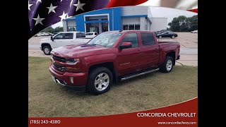 SOLD 2018 Chevy Silverado Z71 4x4 – One Owner Local Trade – with Kent Otott [upl. by Yssirhc198]