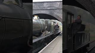 7828 quotodney manorquot leaving rothley 51024 steamtrain trainspotting gcr heritage [upl. by Kcirddet]