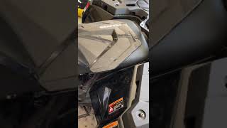 2021 Polaris sportsman 570 cvt belt book intake upgrade [upl. by Upali]