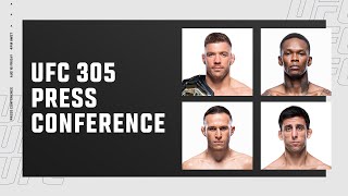 UFC 305 PreFight Press Conference [upl. by Peri]