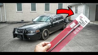 Adjust Your Crown Vic Aftermarket Headlights With This Tool [upl. by Ackler309]