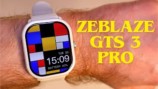 Огляд Zeblaze GTS 3 Pro  Чудовий фітнесгодинник з AMOLED за 15 🔥🔥🔥 [upl. by Kurland]