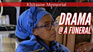 DRAMA AT A FUNERAL  Khitsane Memorial [upl. by Drus157]