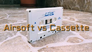 700fps  Airsoft vs Cassette [upl. by Sivrep]