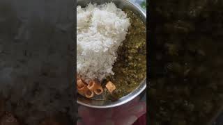 Gongura pappu and rice 🌾🍚🌾 [upl. by Linette]