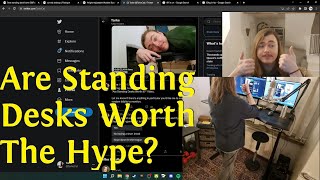 Are Standing Desks Worth it FlexiSpot E8 Review [upl. by Einnaoj]