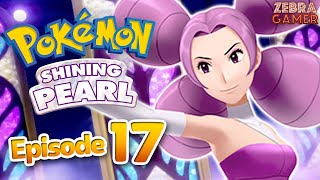 Pokemon Brilliant Diamond and Shining Pearl Walkthrough Part 17  Gym Leader Fantina Hearthome City [upl. by Jobye390]